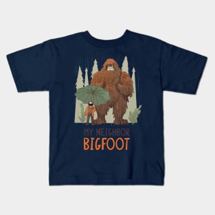 my neighbour Bigfoot Kids T-Shirt